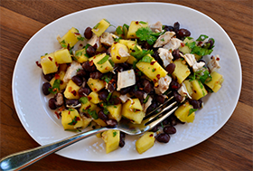 Mango Bean Salad